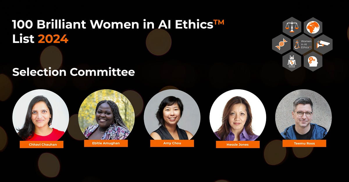 Meet The Selection Committee For 100 Brilliant Women In AI Ethics   1*I 5s3L5vR LMLizTzWFocQ 