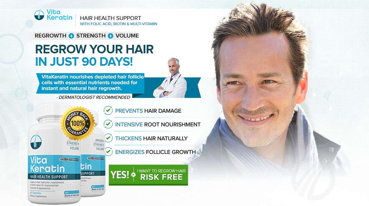 VitaKeratin Hair Growth Formula Very Effective and Natural by VitaKeratin Reviews Medium
