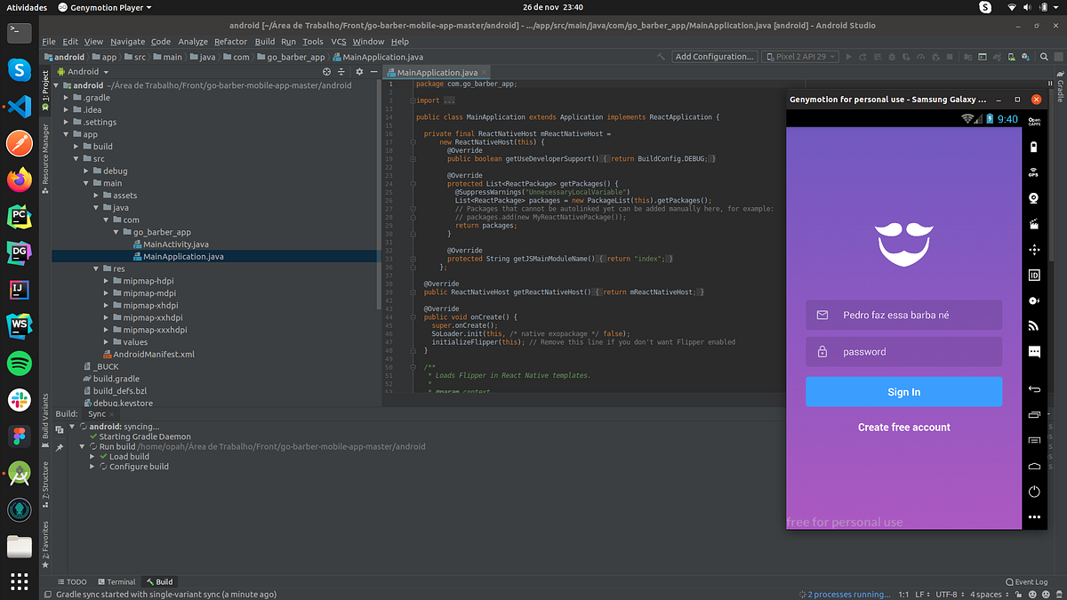 React — Go barber | by Pedro Bazzo | Medium