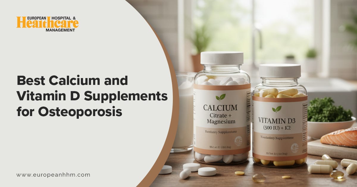 Strengthening Bone Health: Choosing the Best Calcium and Vitamin D Supplements