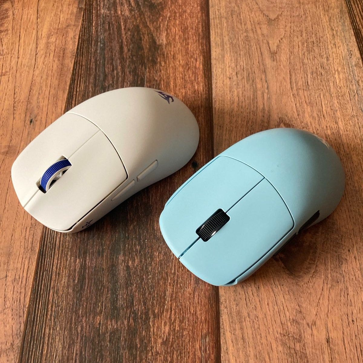 美品 Vaxee x Ninjutso Sora 4K Blue NINJUTSO X VAXEE SORA 4K Mouse 2Mode Wireless 2.4G Gamer