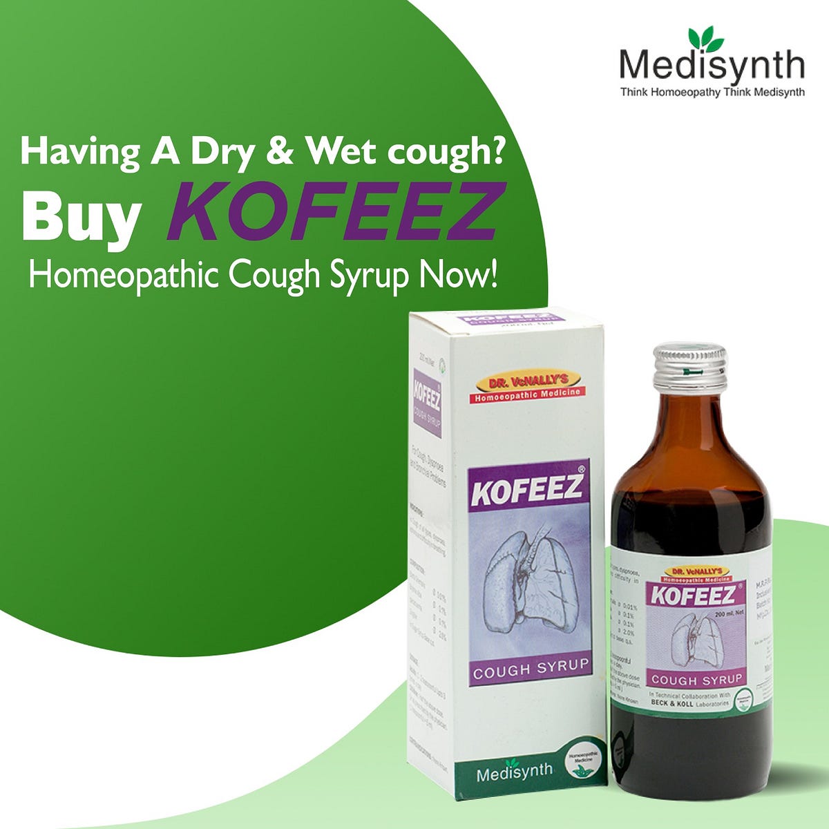 Kofeez Your Homoeopathic Cough Syrup for Effective Relief by
