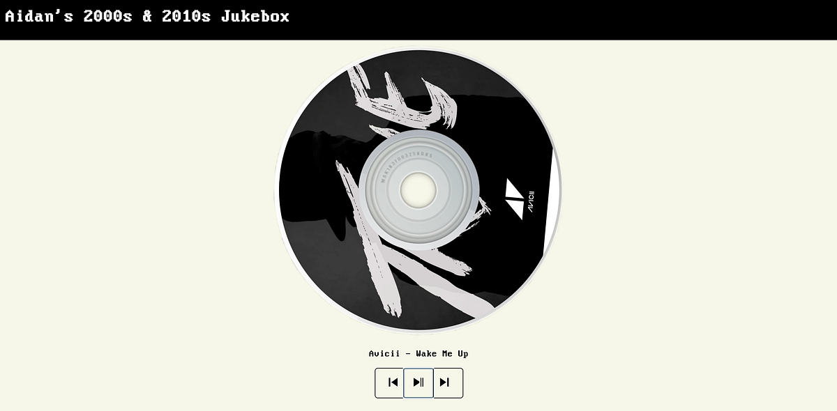 Advanced Web Development Project: Jukebox | by Aidan York | Medium