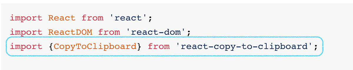 How to copy to clipboard in React? | by Chay Auker | Medium
