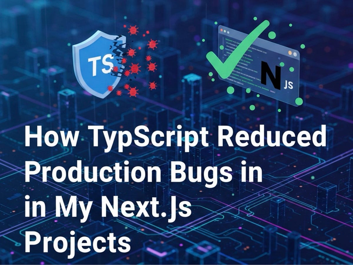How TypeScript Reduced Production Bugs in My Next.js Projects | by ...