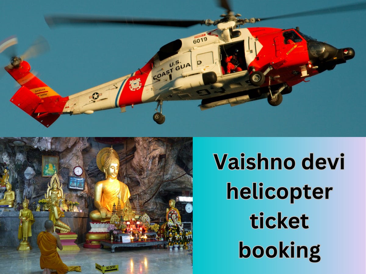 How to Book a Helicopter for Vaishno Devi Yatra StepbyStep Guide