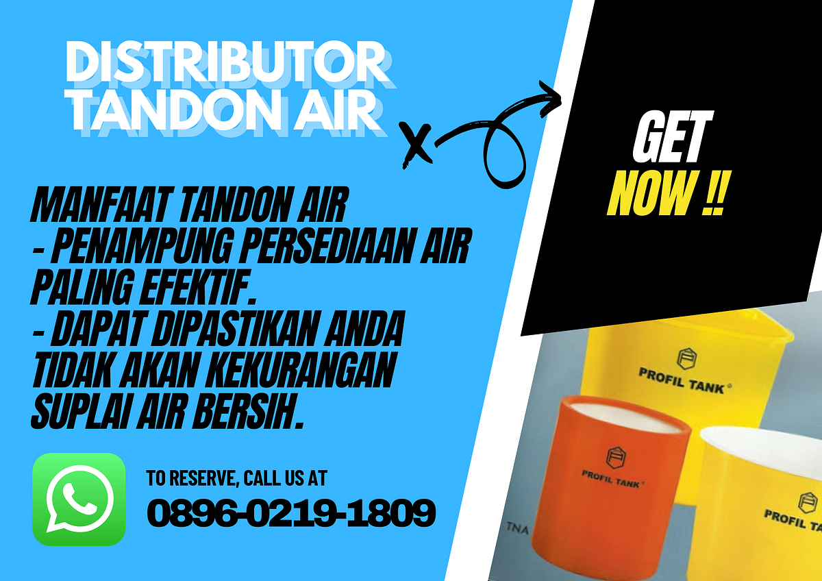 TERLARISS!!!, Wa +62 896–0219–1809, Distributor toren air murah di ...