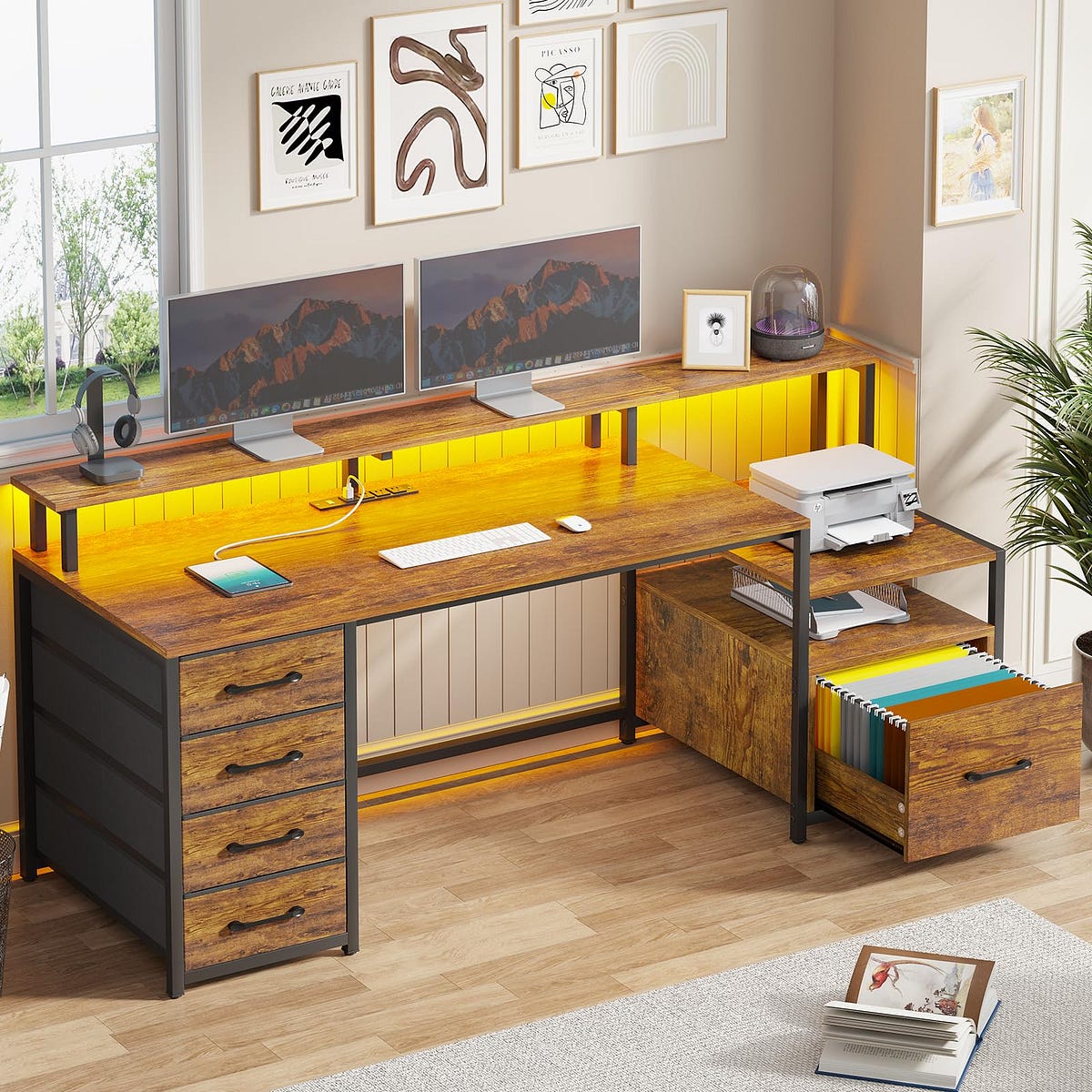 Top Picks for Best Modern Desks of 2024 by Rick The Wood Guy Jan