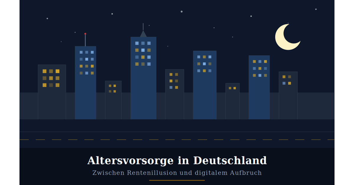 Warum die meisten Deutschen zu wenig für das Alter vorsorgen — und was sich dringend ändern muss