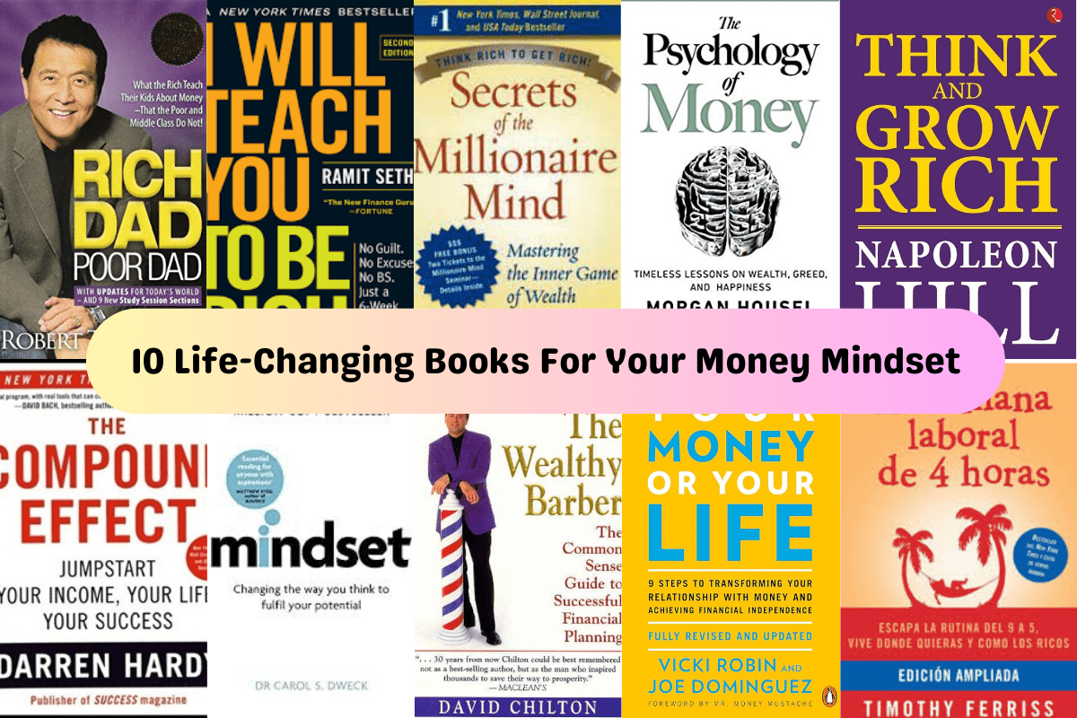 10 Life-Changing Money Mindset Books To Help Get Rich: Unlock Wealth