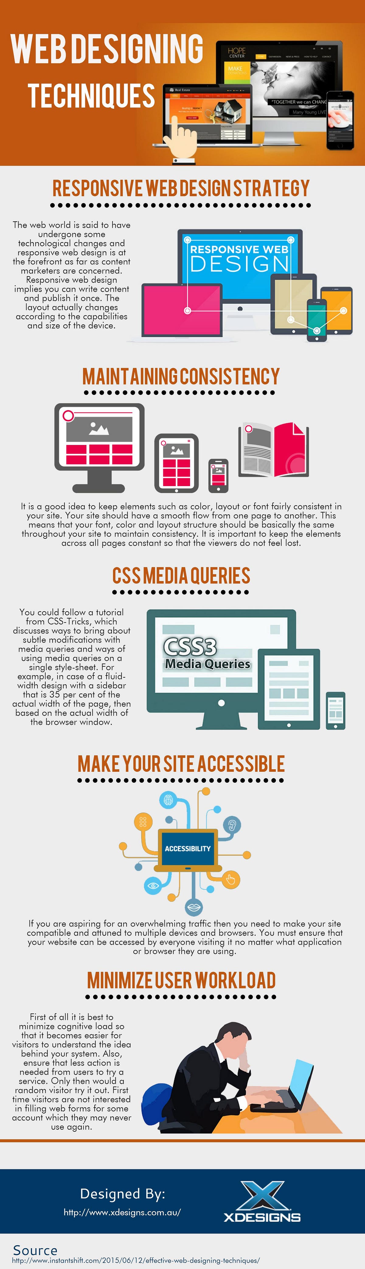 Web Designing Techniques. The following infographic is provided… | by ...