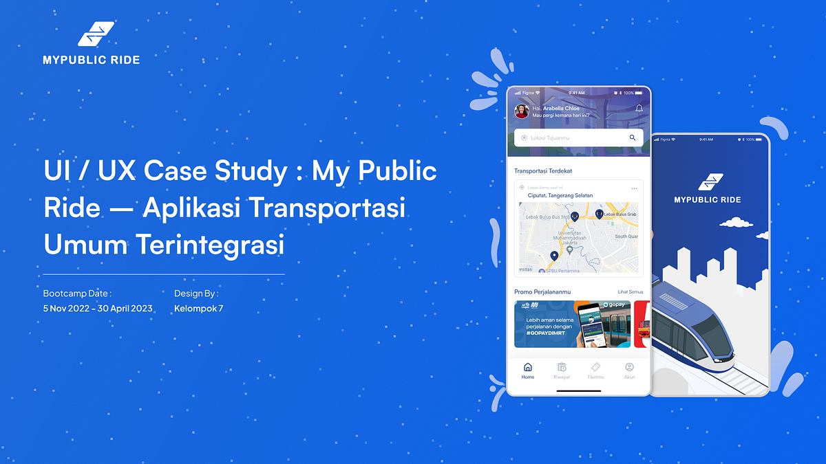 UI / UX Case Study : My Public Ride — Aplikasi Transportasi Umum ...