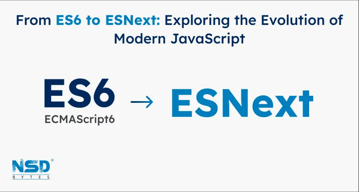 From ES6 to ESNext: Exploring the Evolution of Modern JavaScript | by ...
