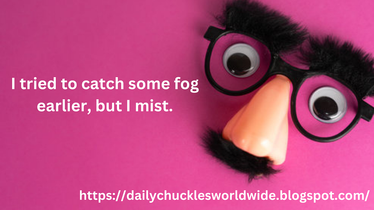 Wordplay and Clever Puns jokes If you love wordplay and puns, you’ve