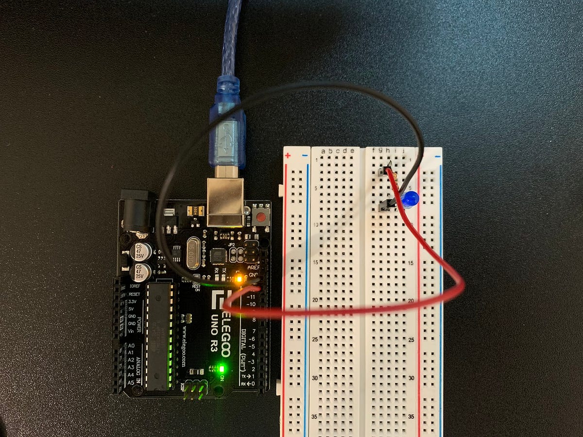 Lab 1: Physical Computing. In this lab, I built my first circuit… | by ...