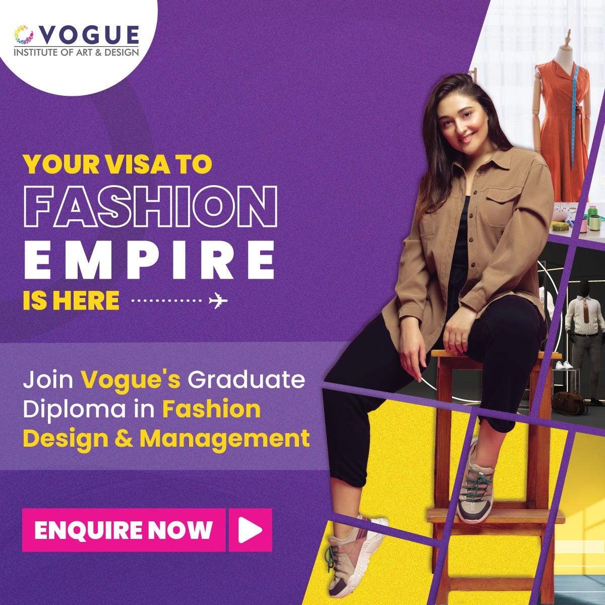 Unveiling a World of Style and Management Vogue Fashion Institute in Bangalore and the Diploma