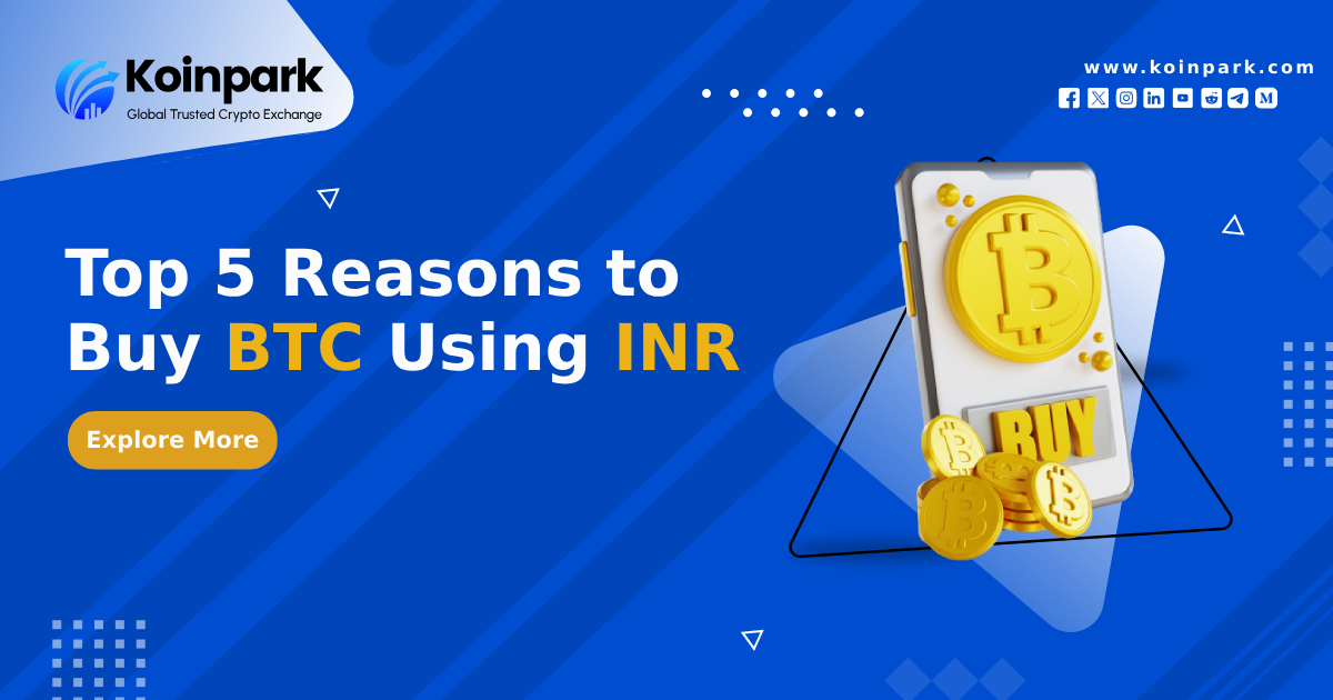 Top 5 Reasons to Buy BTC Using INR by Jhonthompson1494 Dec, 2023