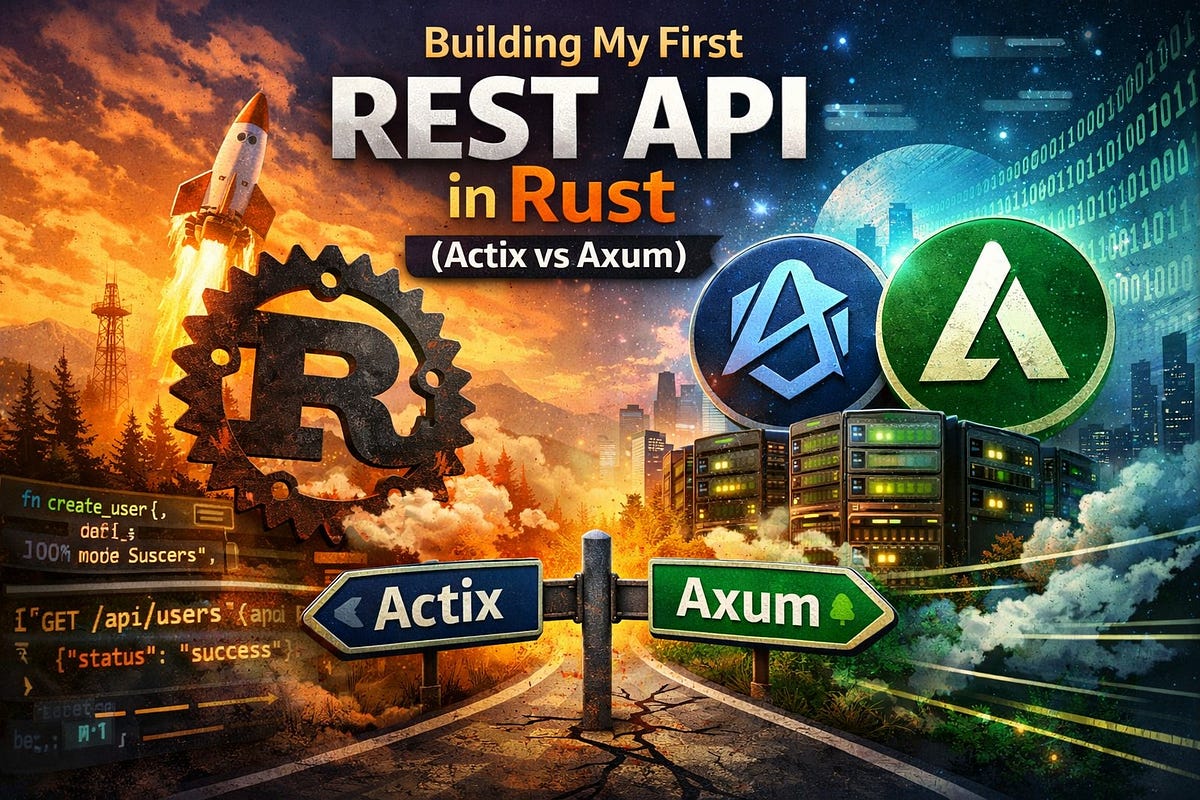 Building My First REST API in Rust (Actix vs Axum) | by The Dialectic ...