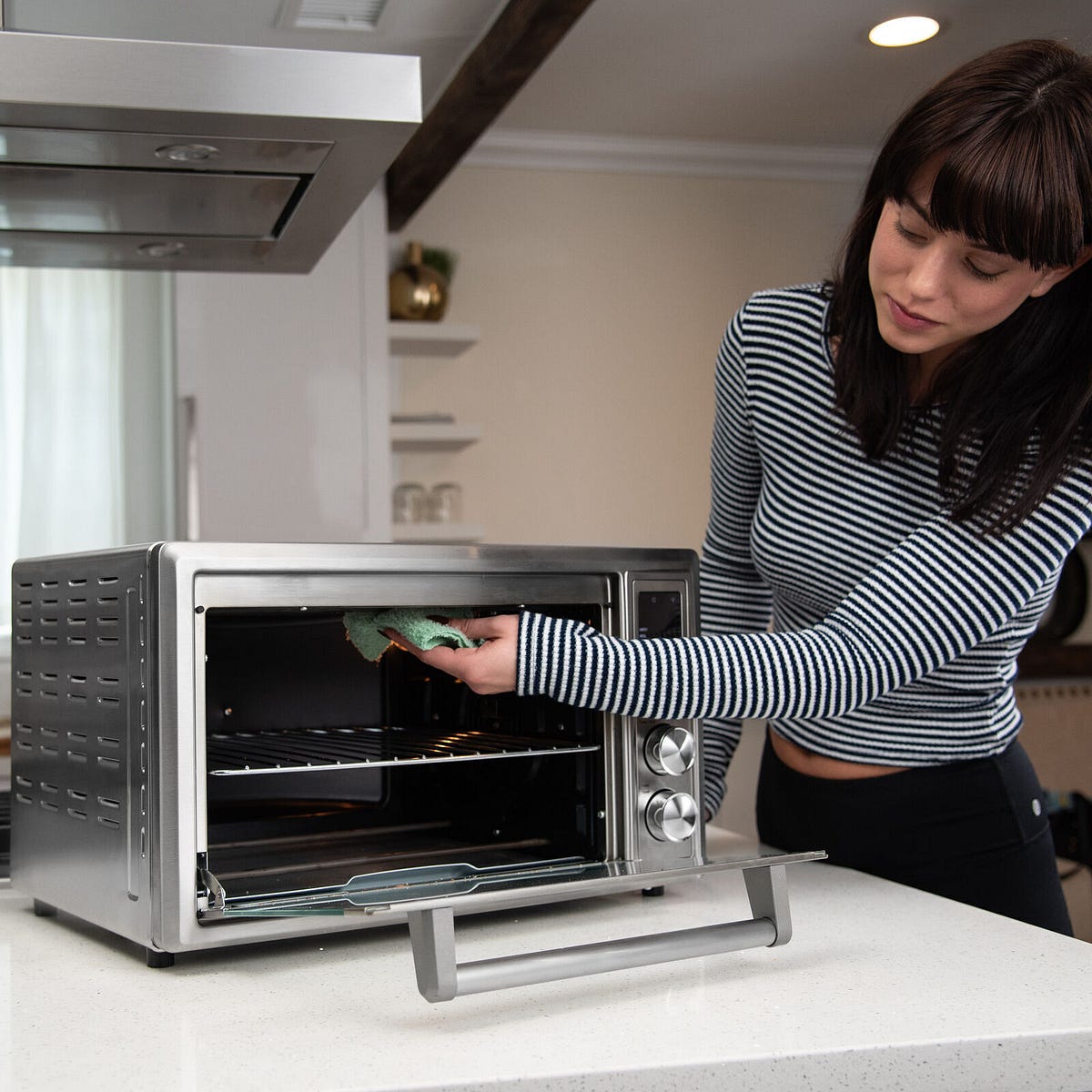 Toaster Oven On Top Of Microwave. There may have been a era where you