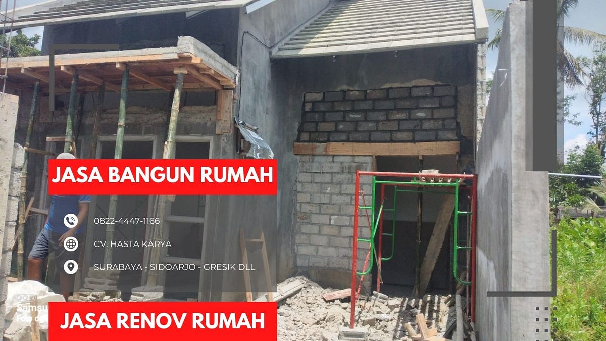 WA 0822–4447–1166, Jasa Bangun Rumah Sidoarjo 2023 | By Jasa Bangun ...