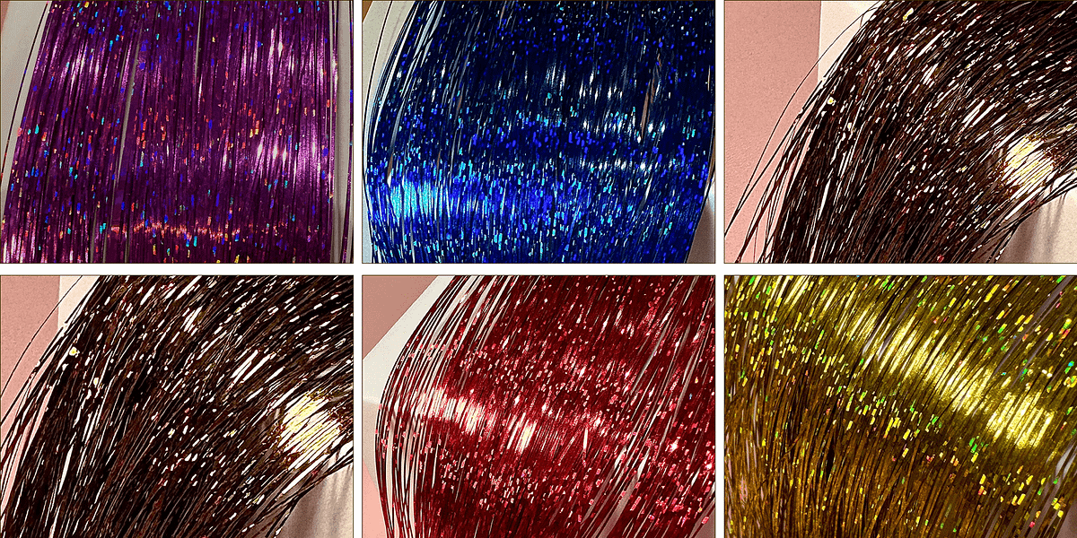 Dazzle in Every Strand The Magic of Tudkun Hair Tinsel Unleashed by
