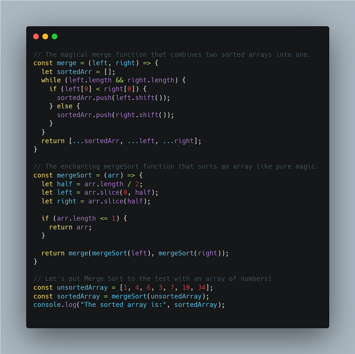 Understanding Merge Sort in JavaScript | by Syket Bhattachergee | Medium