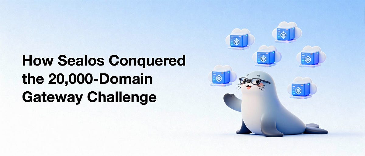 From Minutes to Seconds: How Sealos Conquered the 20,000-Domain Gateway ...