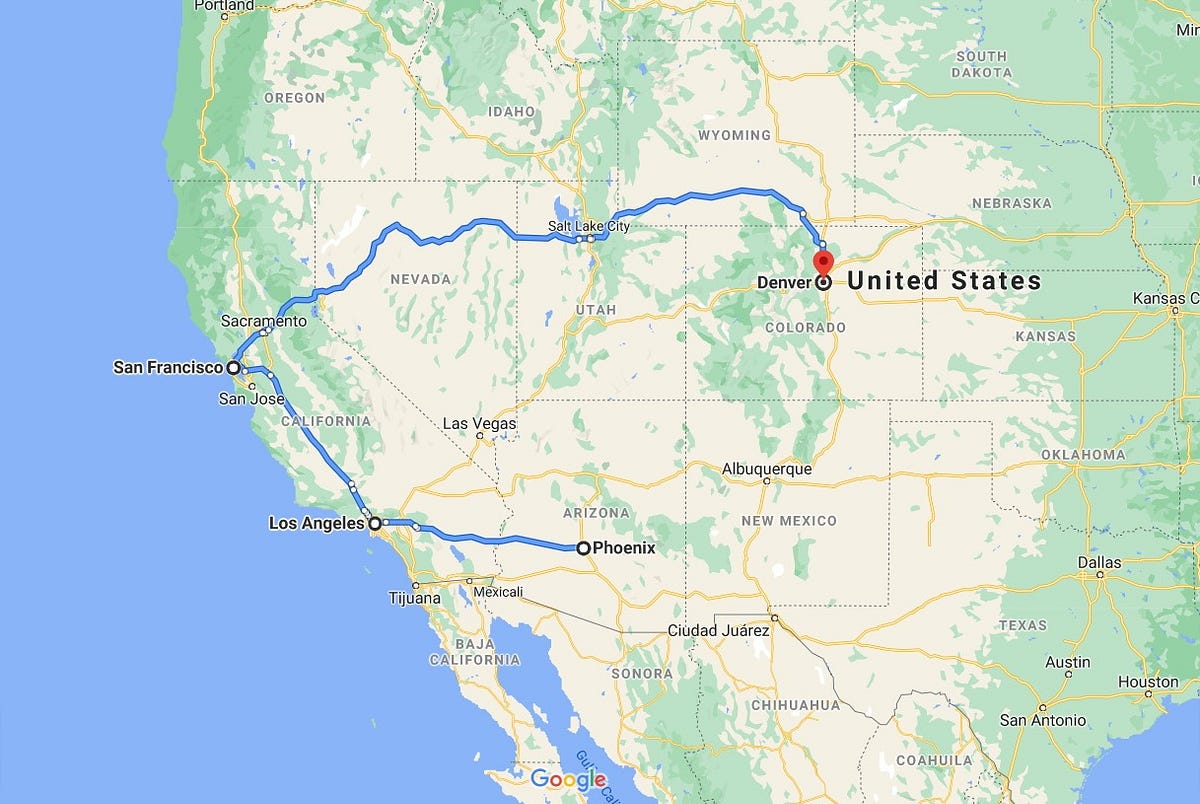 Art Shuttle Phoenix — San Francisco — Denver Is Leaving on March 28