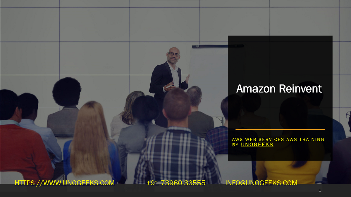 Amazon Reinvent. Amazon Web Services (AWS) re Invent is… by