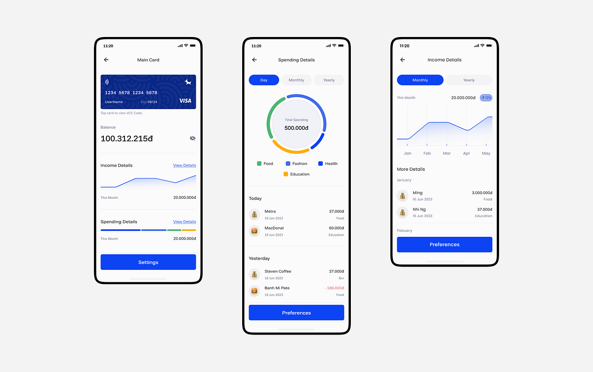 UX Patterns: Card Details as a State-Driven Financial Interface | by ...