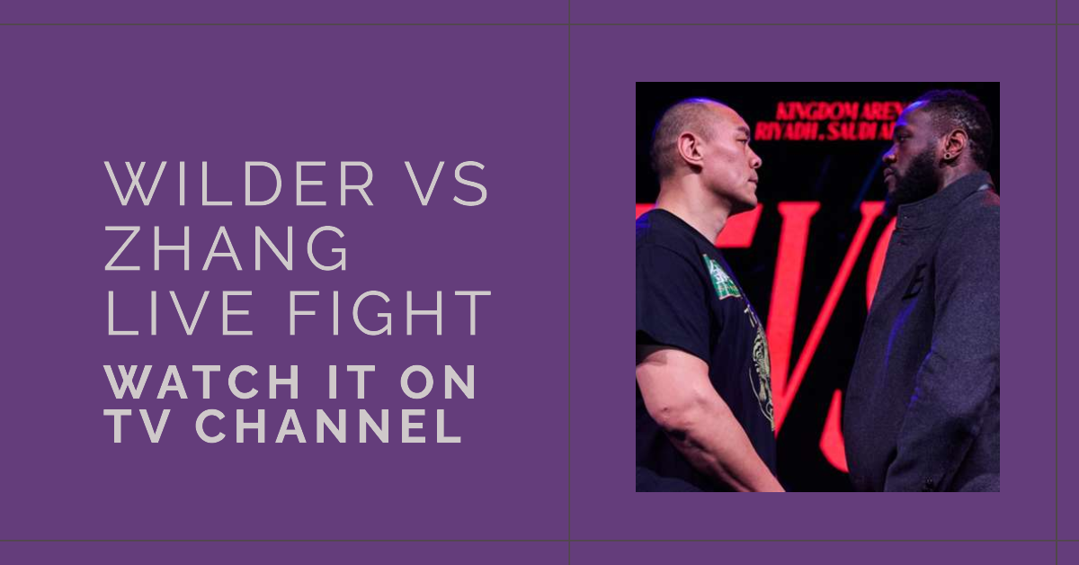 OFFICIAL Deontay Wilder vs Zhilei Zhang live Free Coverage ON PPV