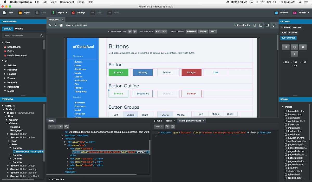 Prototyping interfaces with code. Working hard to work less | by ...