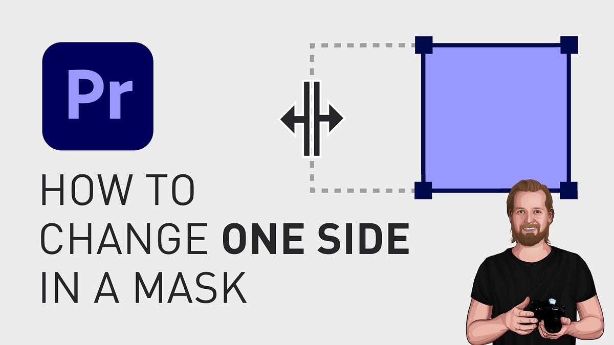 How to change one side in a mask in Premiere Pro by David Lindgren