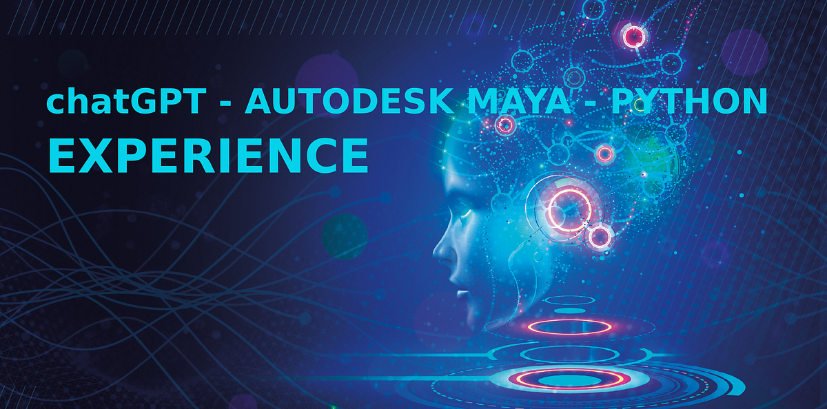 I did an experience between ChatGPT , Python and Autodesk Maya The test ...