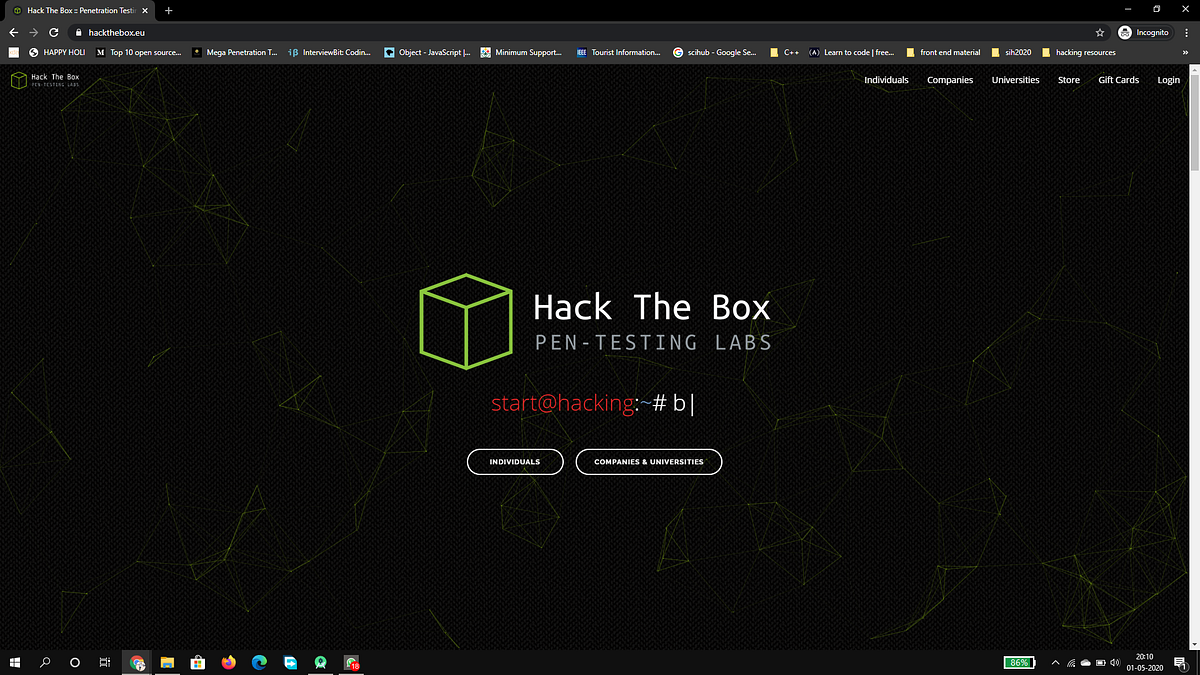 Hack the Box How to Register into HTB by Sahyog Saini Medium
