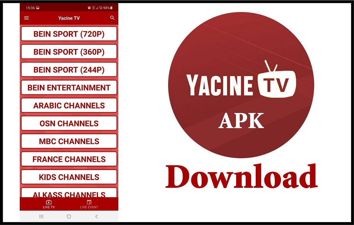 yacine tv apk yacine tv apk download 2021 by zain khan Medium yacine tv apk yacine tv apk download 2021 by zain khan Medium
