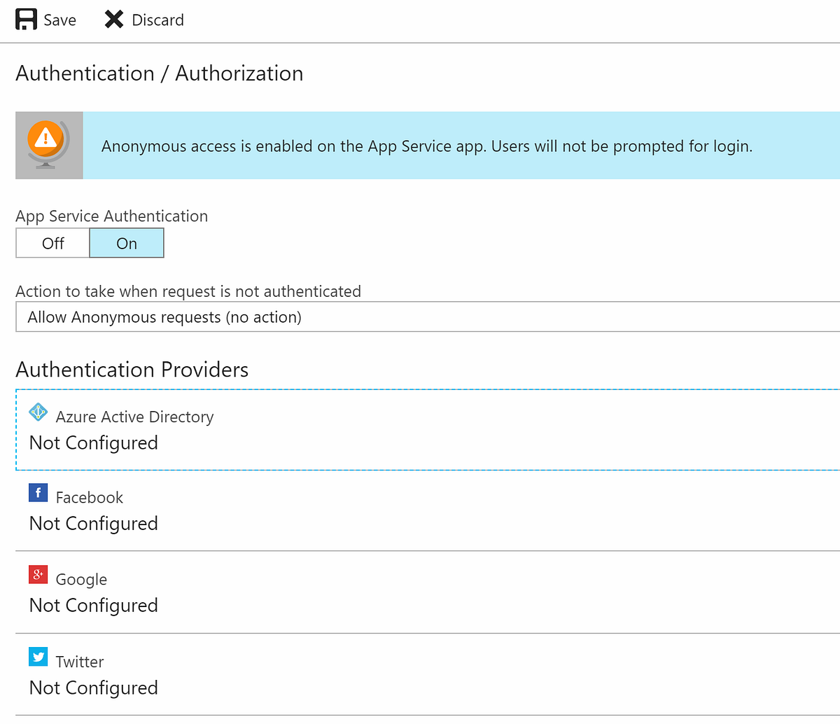How to configure URL authorisation in Azure? | by Marco Polo | Medium