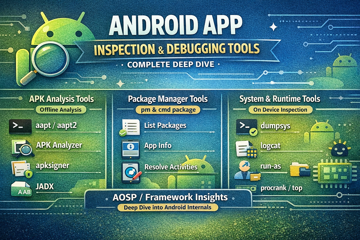 📚 Android App Inspection & Debugging Tools — Complete Deep Dive | by ...