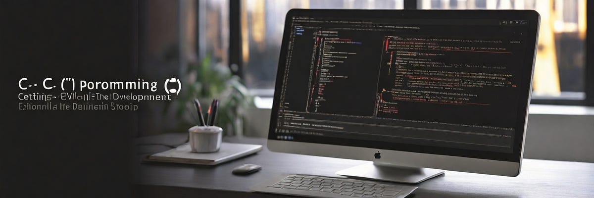 Introduction to C++ Programming. Setting Up the C++ Development… | by ...