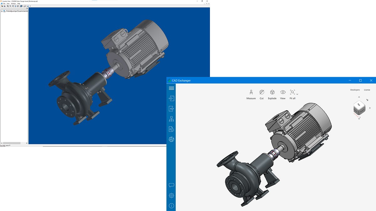 With Autodesk Inventor And SOLIDWORKS Meta data CAD Exchanger 3 10 1 
