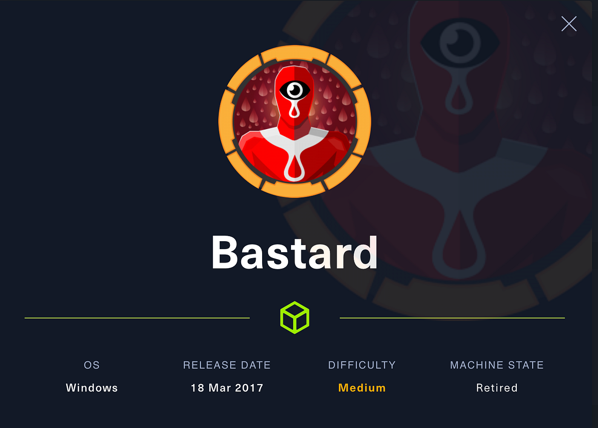 HTB Bastard Walkthrough. Enumeration by Yoel Apu System Weakness