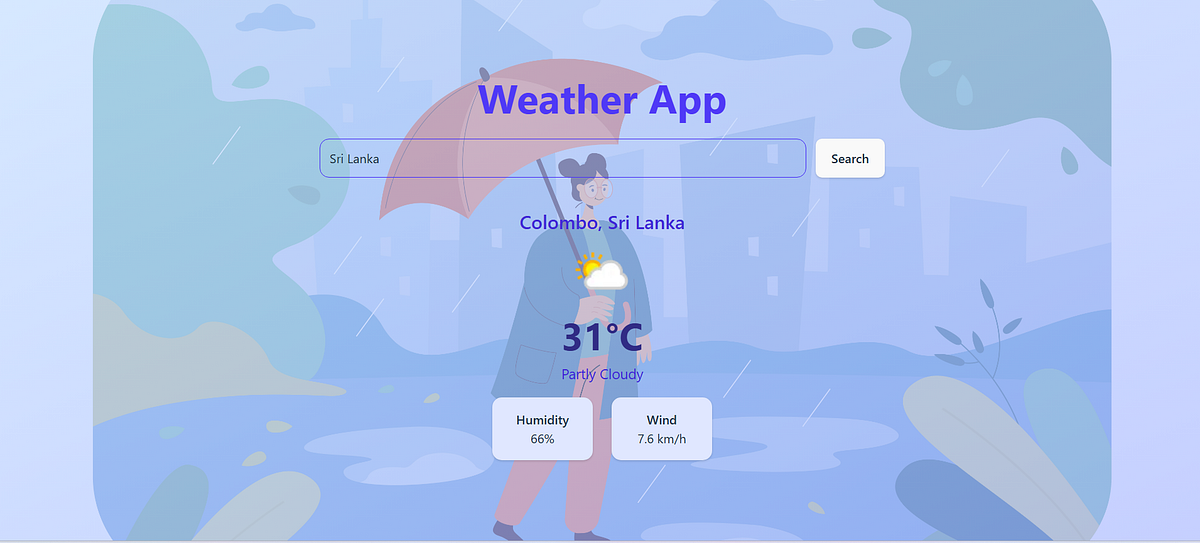 How to Build a Weather App with API Integration and Deploy it to GitHub ...