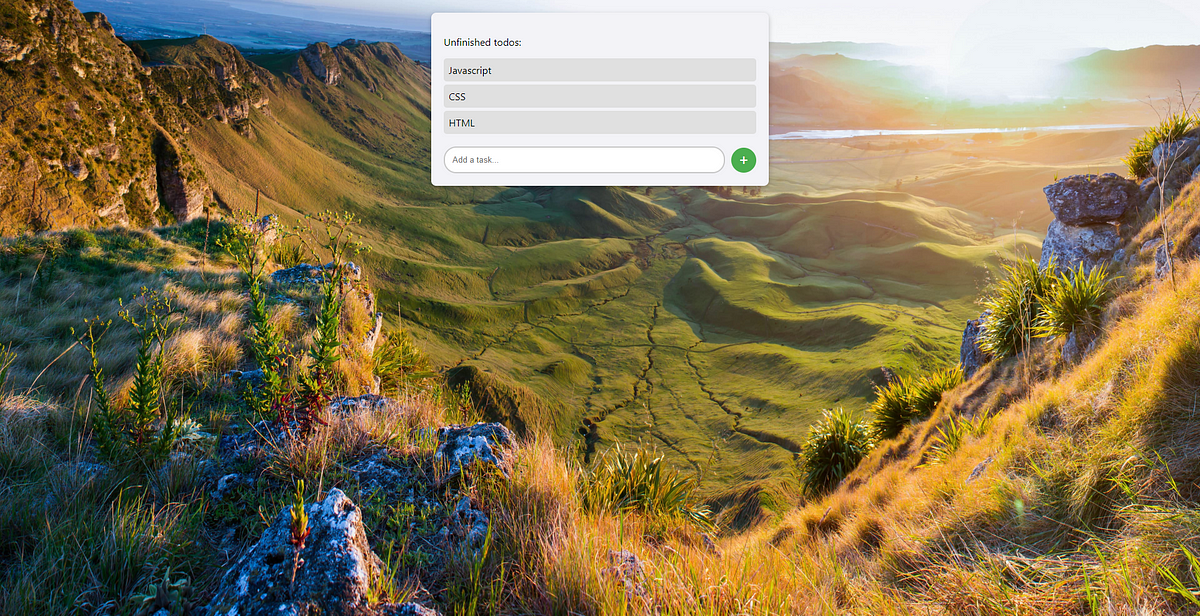Build a To-Do app in React. Make file App.js | by Amol kapadi | Oct ...