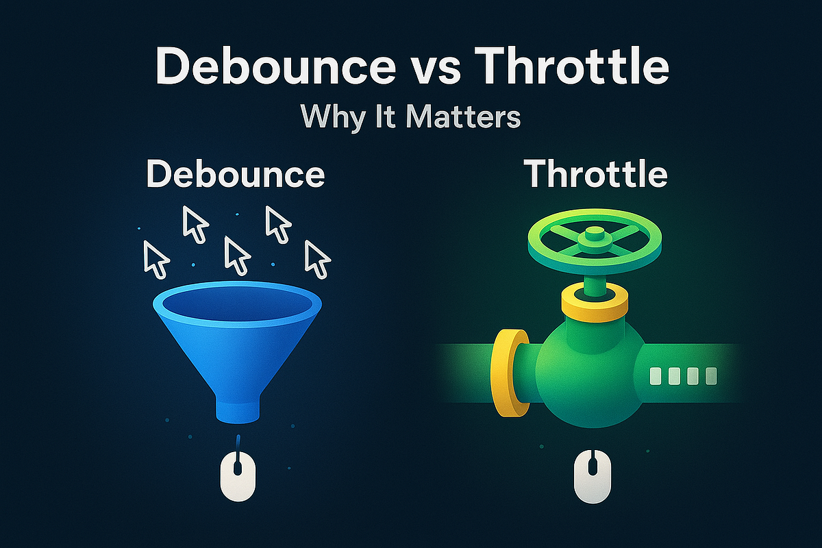 FrontendFrontendJavaScript: Debounce vs Throttle Why It Matters | by ...