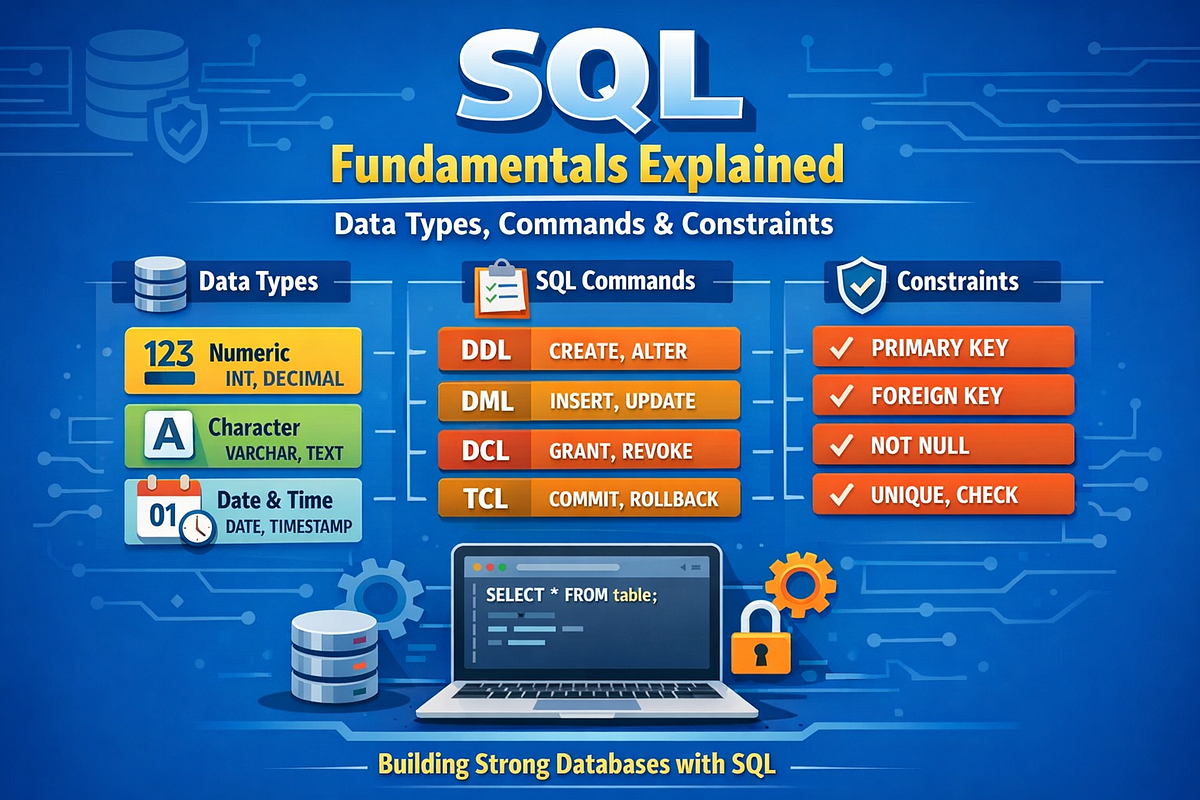 SQL Fundamentals Explained: Data Types, Commands & Constraints | by ...