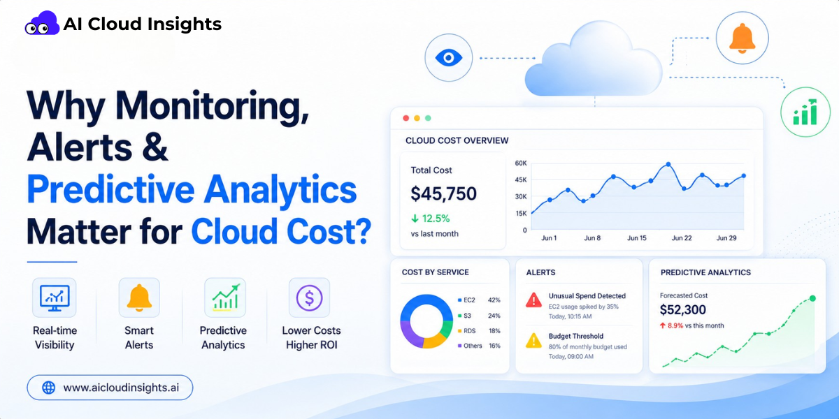 Why Monitoring & Predictive Analytics Matter for Cloud Cost?