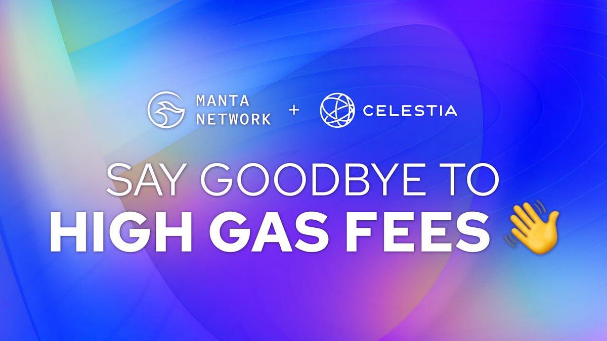 Manta Pacific Becomes First Ethereum L2 using Celestia as Modular DA