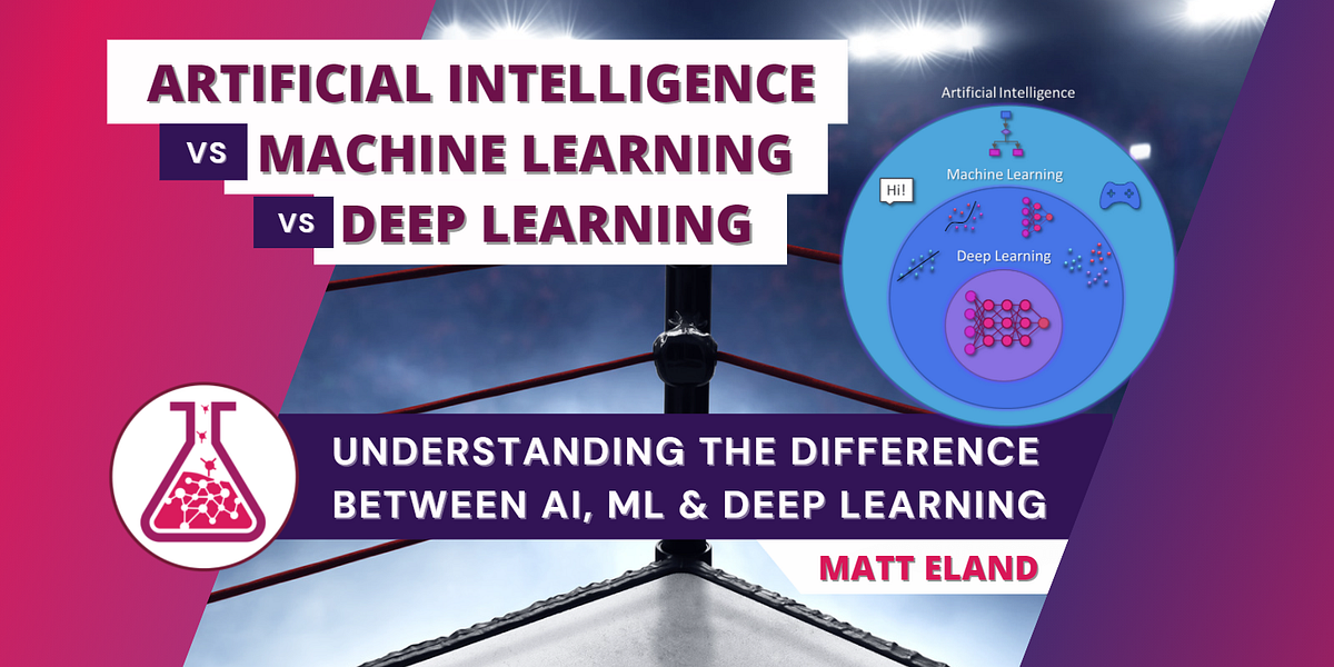 What Separates Artificial Intelligence and Machine Learning? | by Matt ...