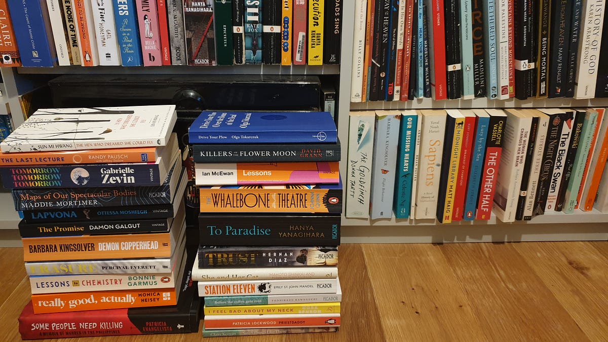 My Top Five Favourite Books 2023. From someone who reads A LOT by