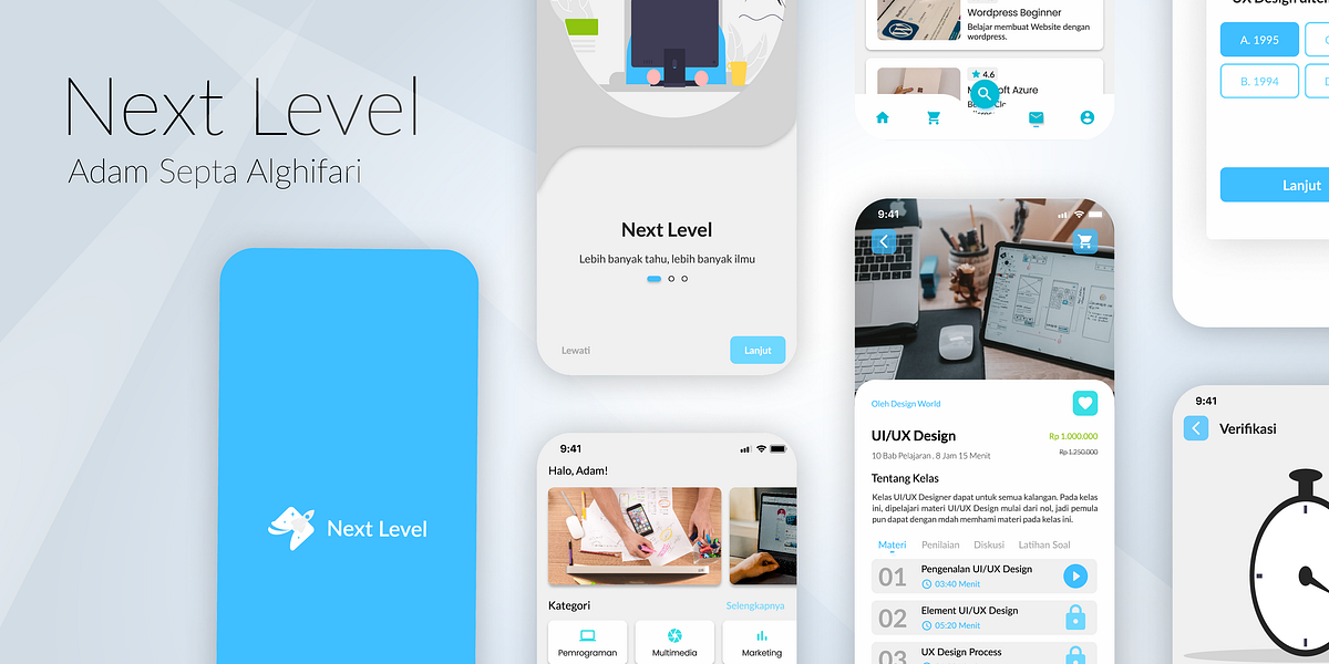 Next Level UI/UX Design. Proyek ini merupakan bagian dari… | by Adam ...